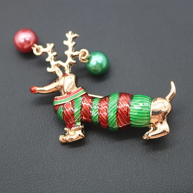 Dachshund Brooches and Pin Party Jewelry - Image 13