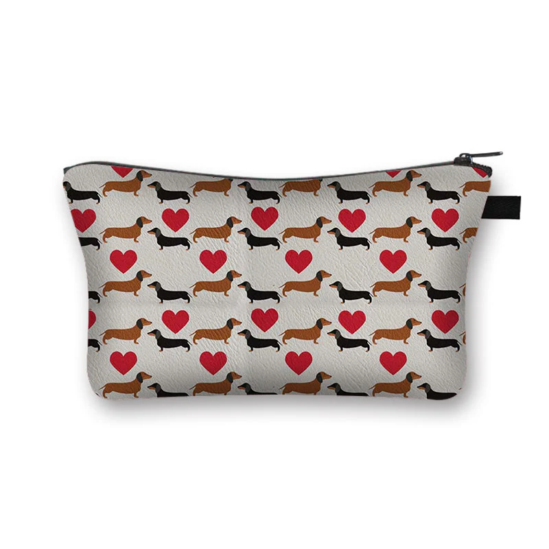 Dachshund Makeup Bag Travel Organizer Cosmetic Bag - Image 18