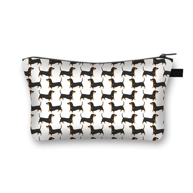 Dachshund Makeup Bag Travel Organizer Cosmetic Bag - Image 26