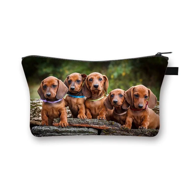 Dachshund Makeup Bag Travel Organizer Cosmetic Bag - Image 33