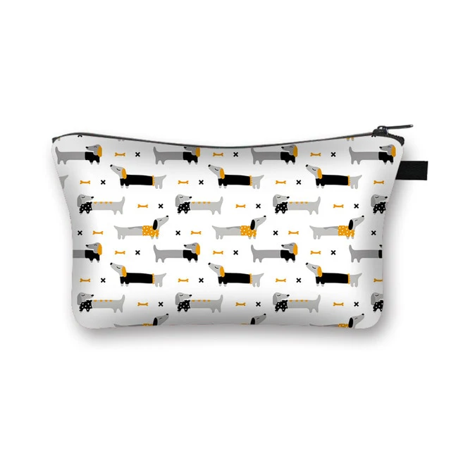 Dachshund Makeup Bag Travel Organizer Cosmetic Bag - Image 34