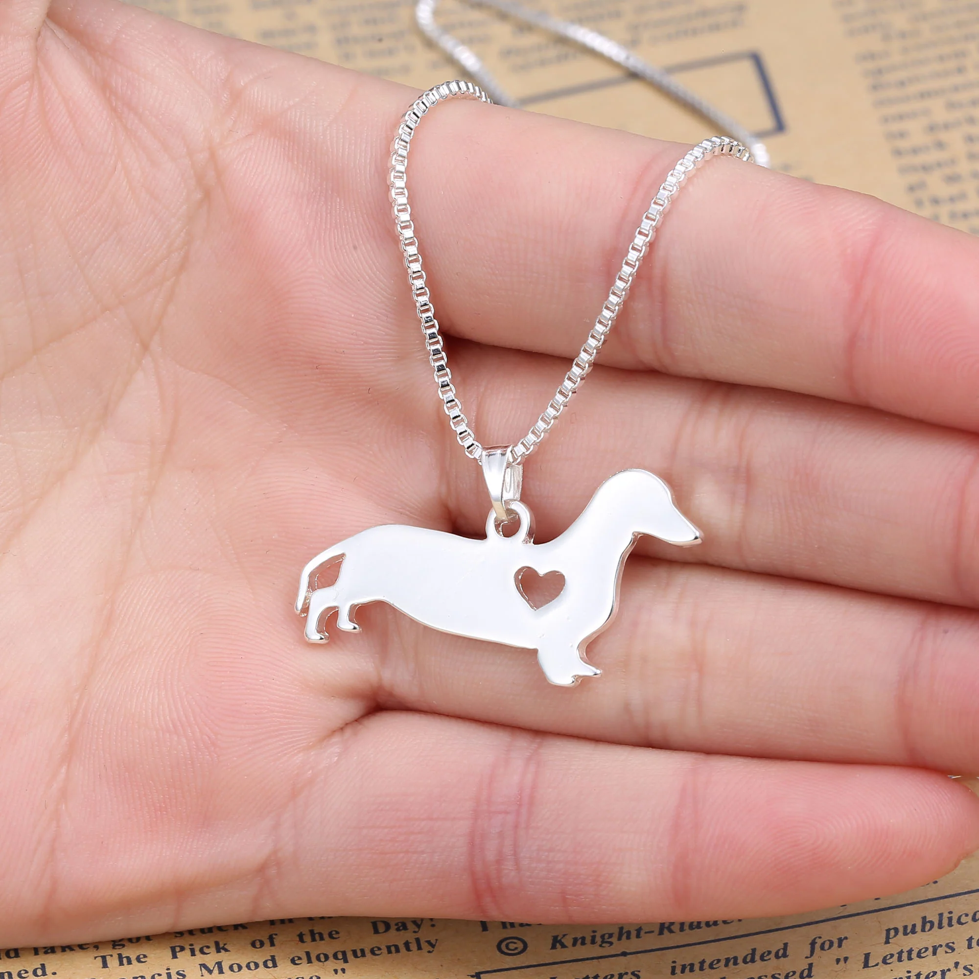 Dachshund Necklace Zinc Alloy - Image 9