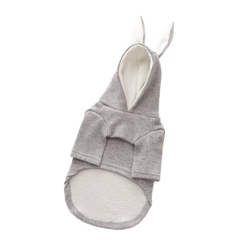 Cute Dachshund Rabbit Hoodie Bunny Ears Doxie Costume - Image 6