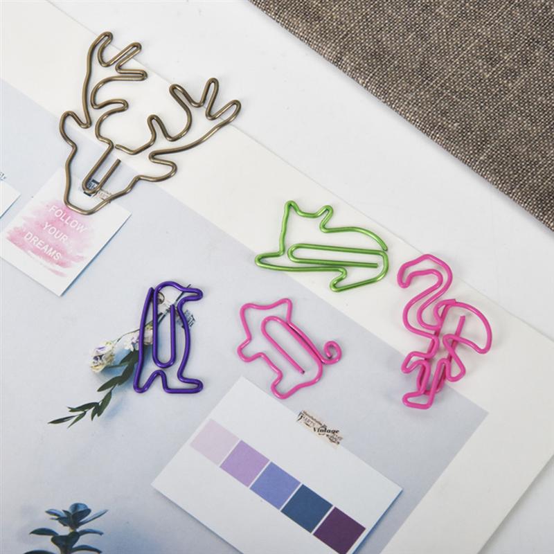 Dachshund Shaped Golden Paper Clips 1 Pack - Image 4