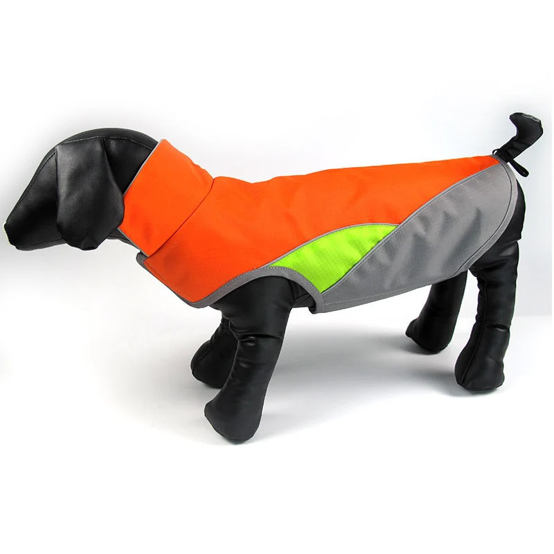 Dachshund Waterproof Coat Jacket With Reflective Trim for Night Safety - Image 5