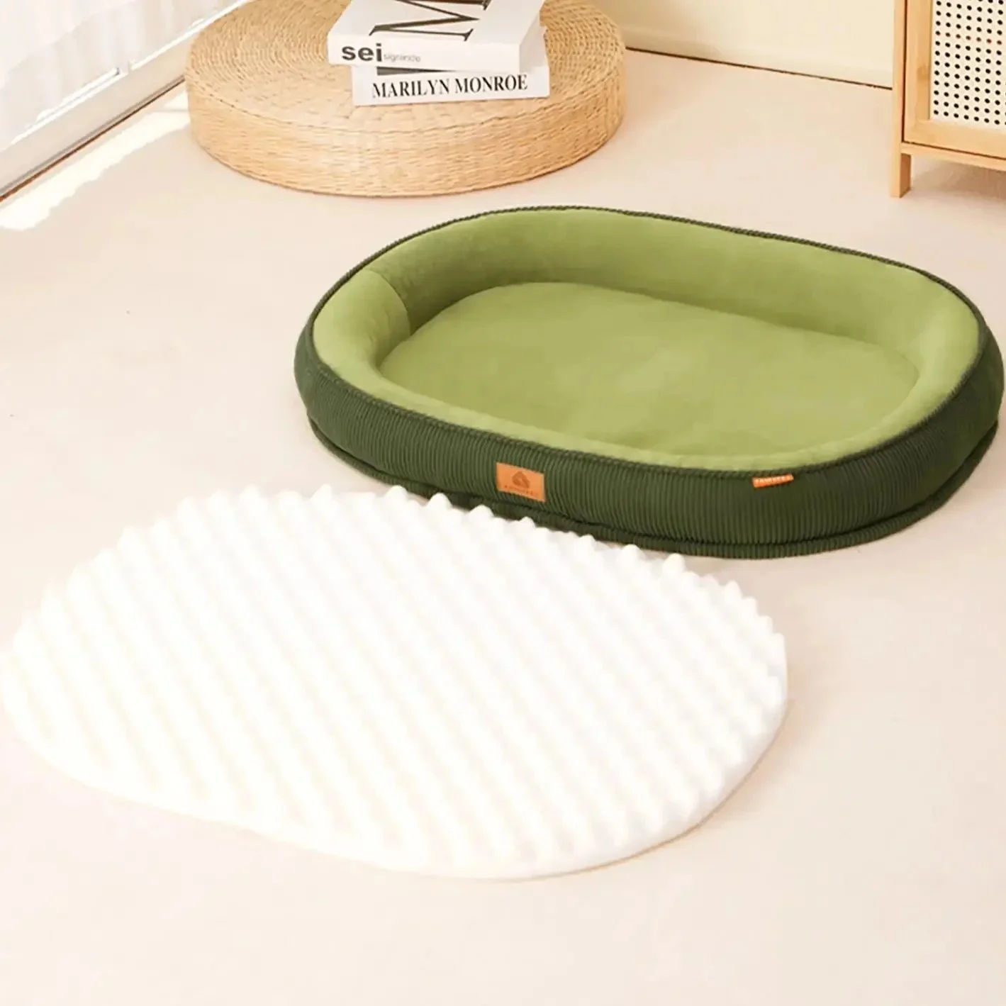 DoxChill Dachshund Winter Sofa Bed – Soft Plush Non-Slip Lounger for Cold Nights - Image 6