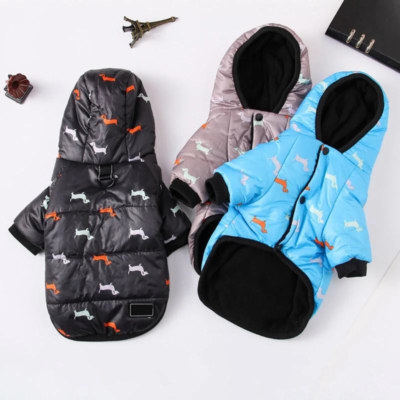 Dachshund Winter Coats Waterproof Jacket - Image 4