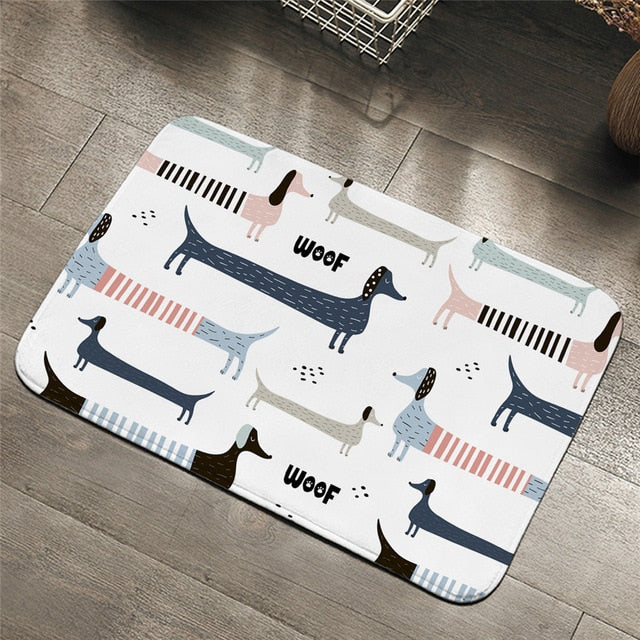 Dachshunds Pattern Multi Use Floor Mat - Image 12