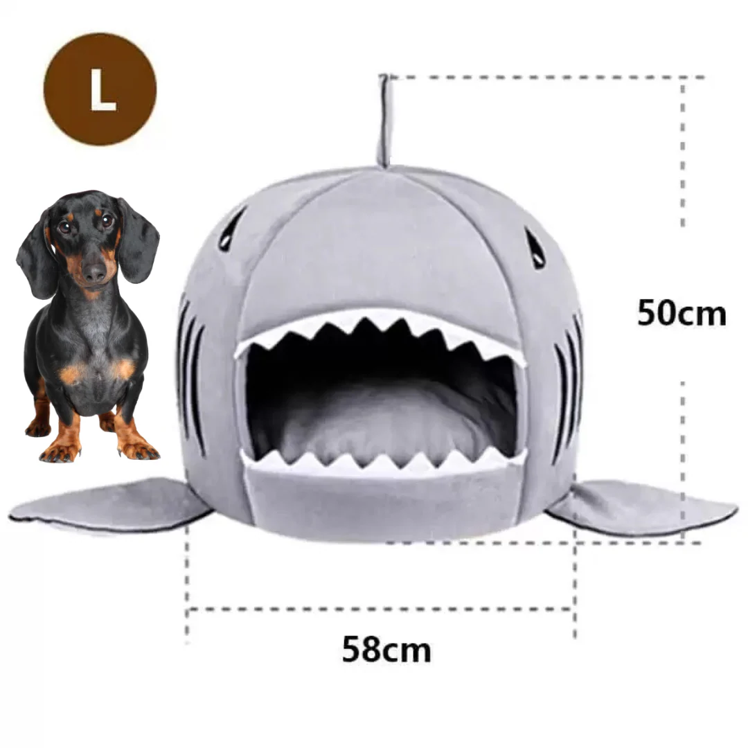 Doxie Shark Bed – Unique Shark Design for Ultimate Dachshund Comfort - Image 8