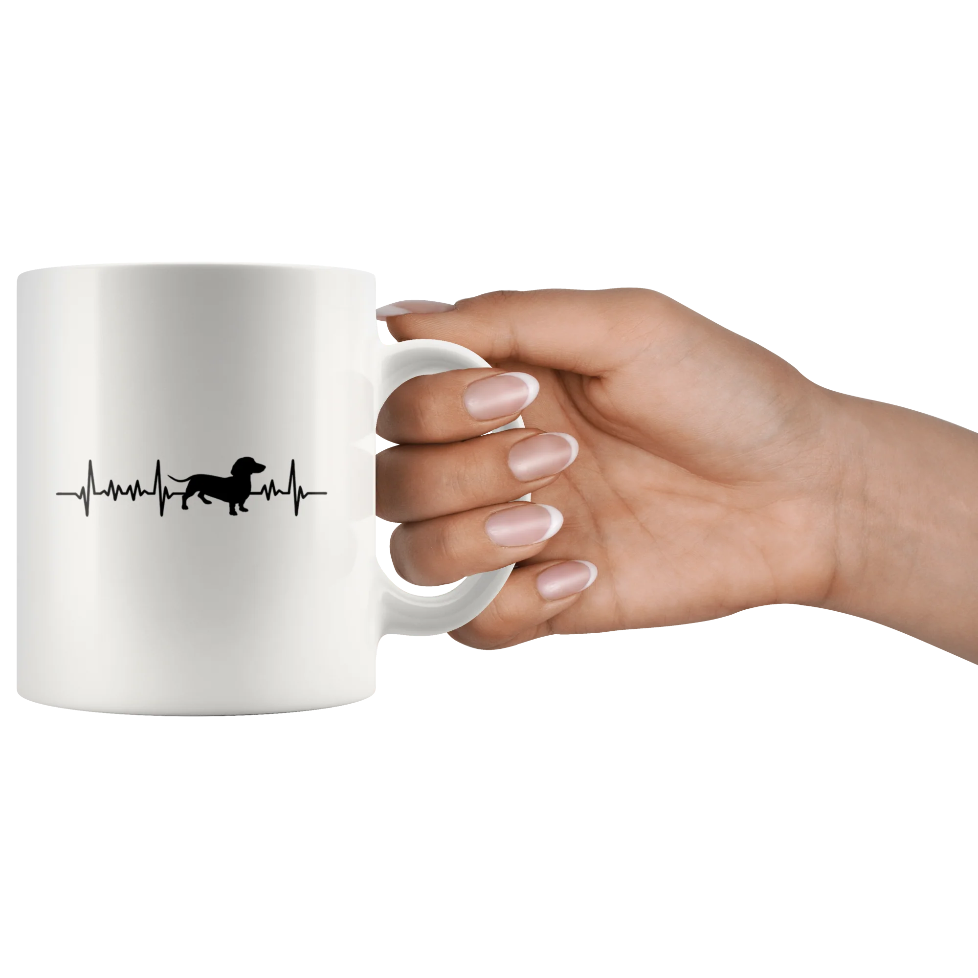 Lovely dachshund - Mug - Image 3